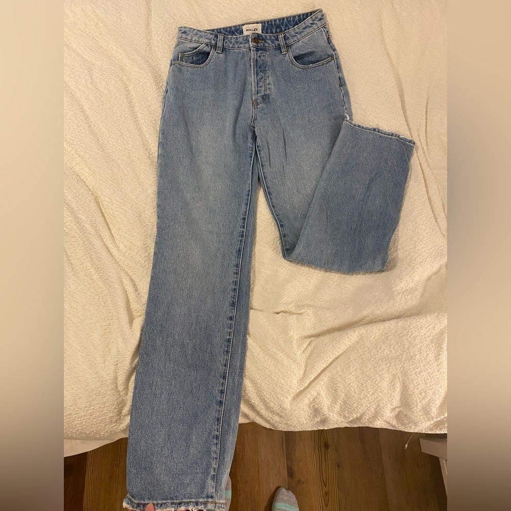 ROLLA'S Light Blue women’s straight leg jeans size 29